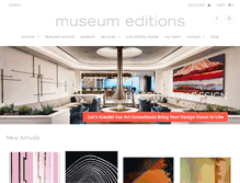 Tablet Screenshot of museum-editions.com